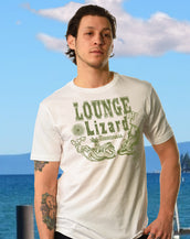 Lounge Lizard, California Wave, Mens Crew Neck Tee